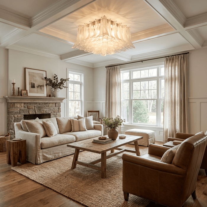 Aurielis Glass Ceiling Light - Simprolos