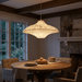 Aurielle Silk Pavilion Pendant Lamp - Simprolos