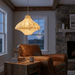Aurielle Silk Pavilion Pendant Lamp - Simprolos