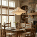Aurielle Silk Pavilion Pendant Lamp - Simprolos