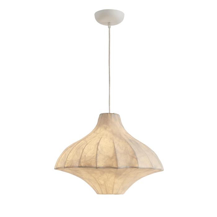 Aurielle Silk Pavilion Pendant Lamp - Simprolos