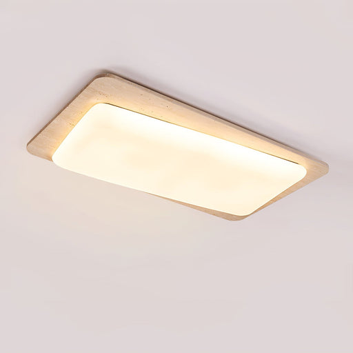 Aurilith Travertine Ceiling Light - Simprolos
