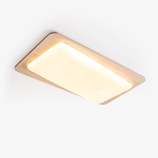 Aurilith Travertine Ceiling Light - Simprolos