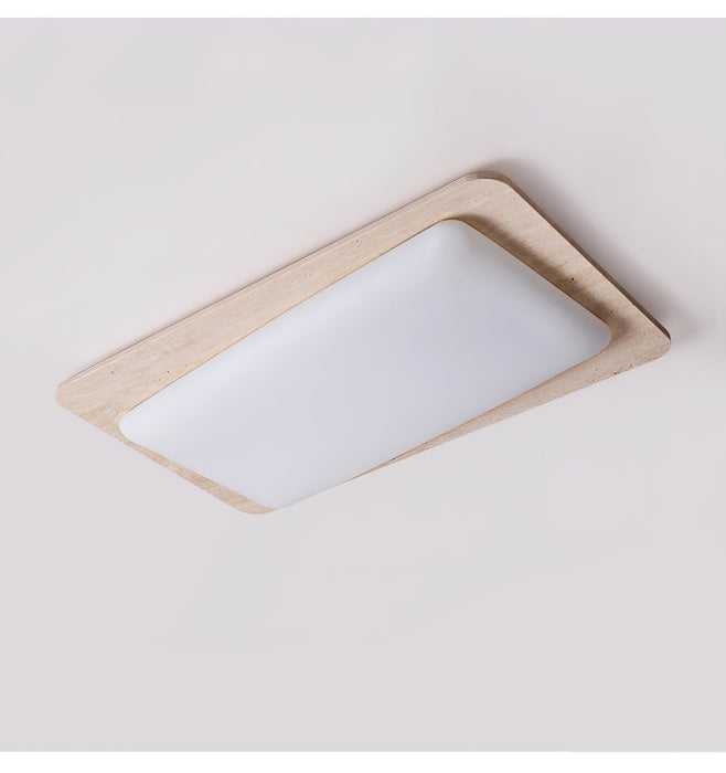 Aurilith Travertine Ceiling Light - Simprolos
