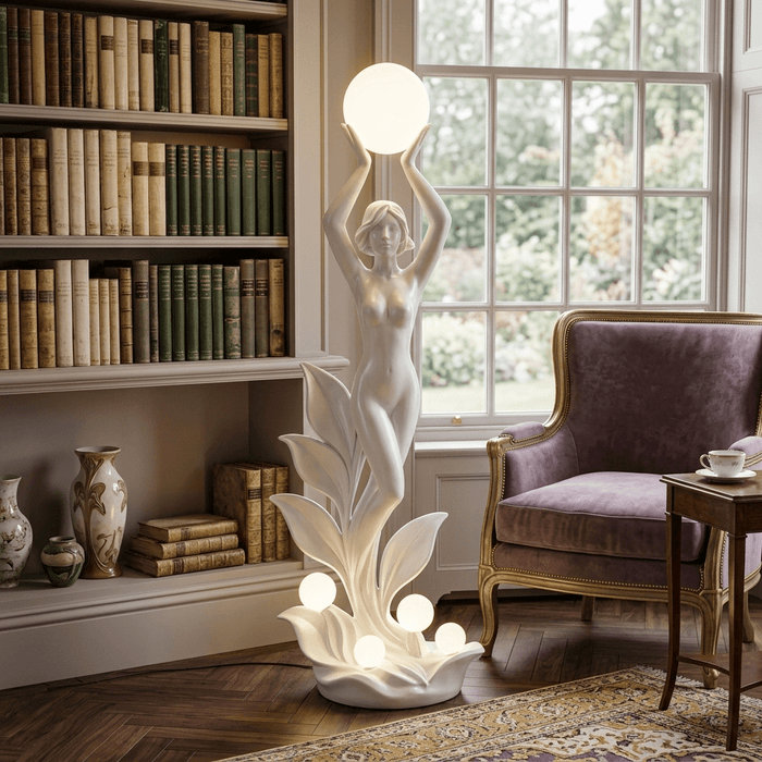 Aurora Muse Sculptural Floor Lamp - Simprolos