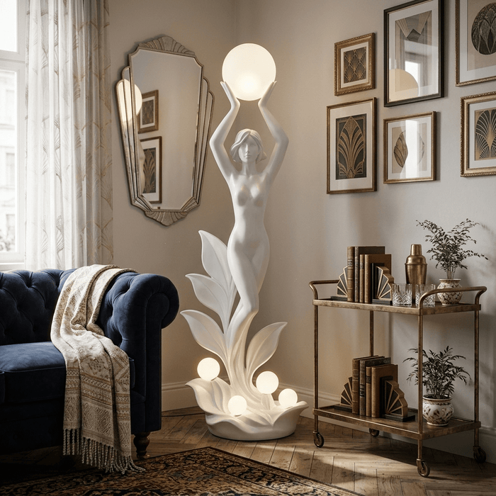 Aurora Muse Sculptural Floor Lamp - Simprolos