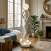 Aurora Muse Sculptural Floor Lamp - Simprolos