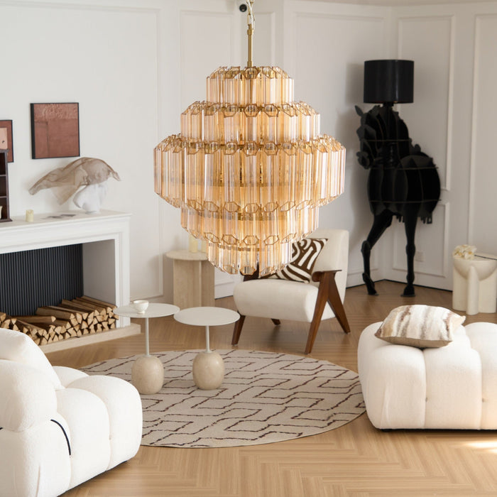 Aurum Cascade Murano Chandelier - Simprolos