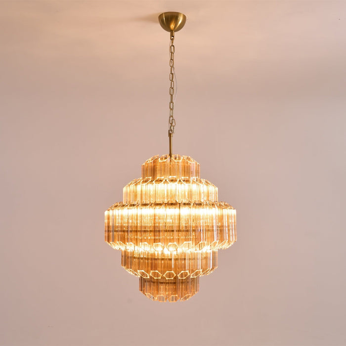 Aurum Cascade Murano Chandelier - Simprolos