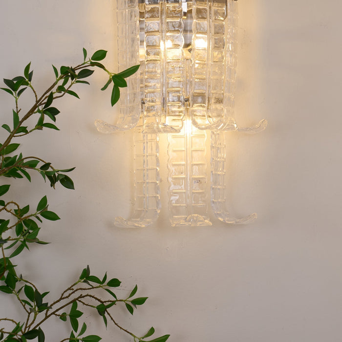 Aveline Glass Wall Sconce - Simprolos