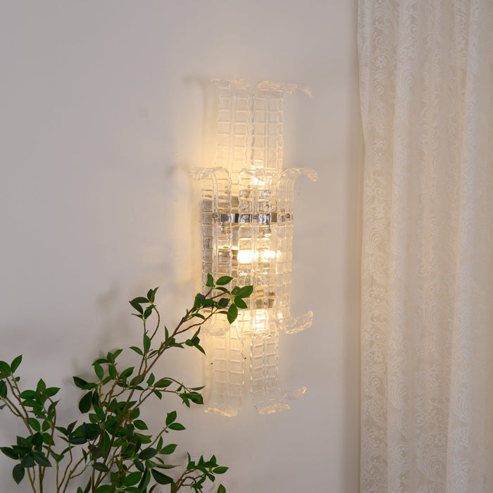 Aveline Glass Wall Sconce - Simprolos