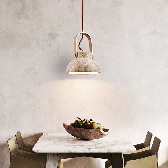 Aveline Travertine Pendant Light - Simprolos