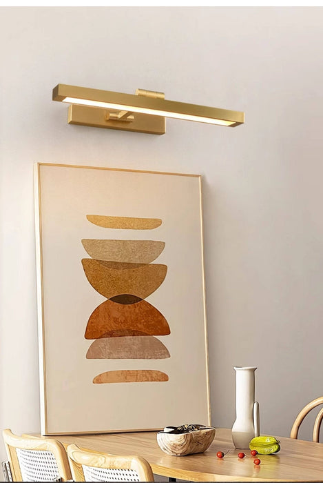 Avery Brass Wall Light - Simprolos
