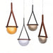Avgi Leather Pendant Light - Simprolos