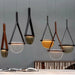 Avgi Leather Pendant Light - Simprolos