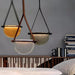 Avgi Leather Pendant Light - Simprolos