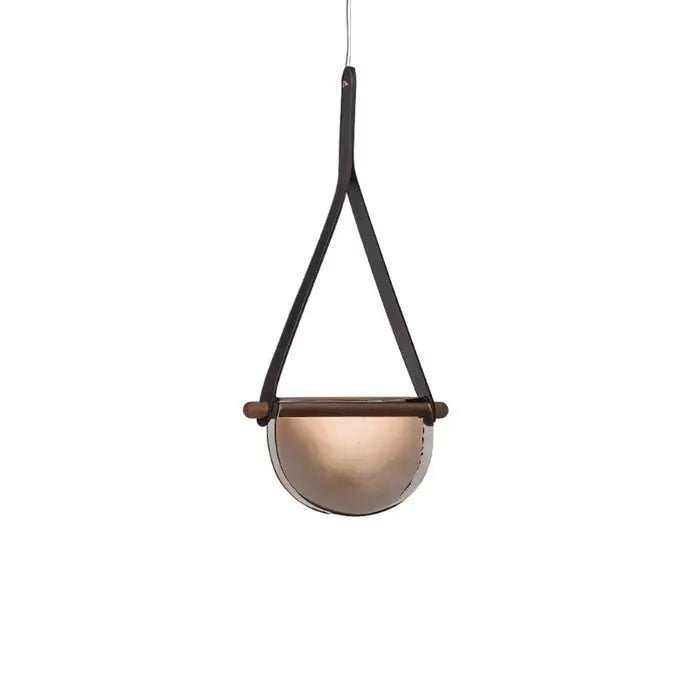 Avgi Leather Pendant Light - Simprolos