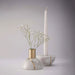 Axis Sphere Marble Candle Holder - Simprolos