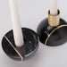 Axis Sphere Marble Candle Holder - Simprolos