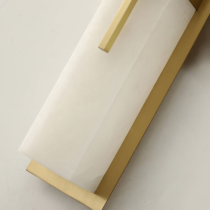 Axis Twin Alabaster Sconce - Simprolos