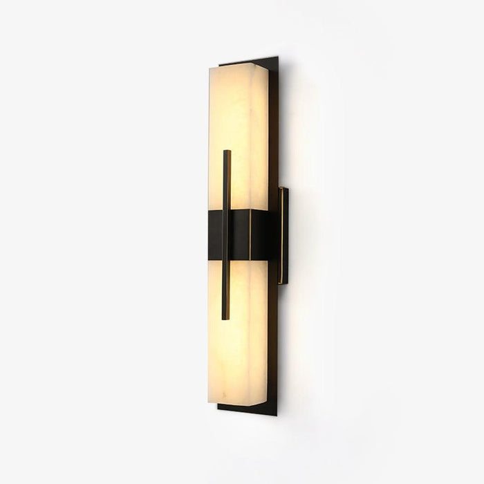 Axis Twin Alabaster Sconce - Simprolos