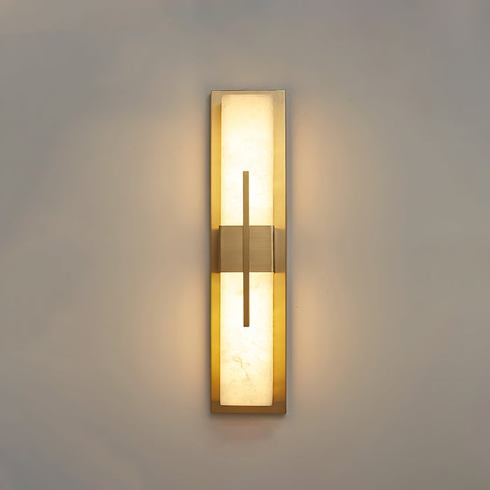 Axis Twin Alabaster Sconce - Simprolos