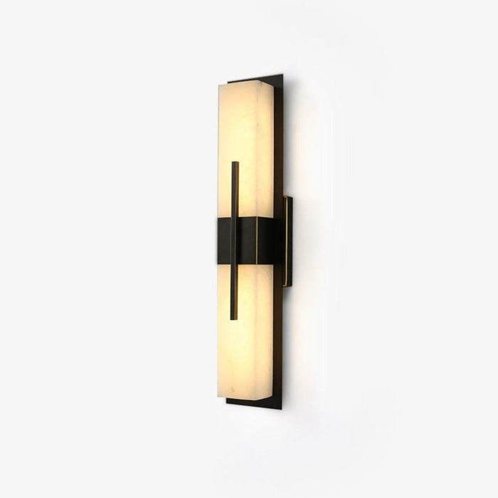 Axis Twin Alabaster Sconce - Simprolos