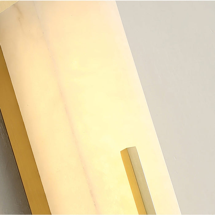 Axis Twin Alabaster Sconce - Simprolos