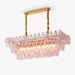 Rose Prism Glass Chandelier Vakkerlight