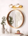 Travertine Duo Wall Light Simprolos