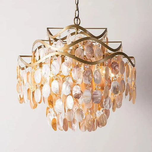 Bage Shell Chandelier - Simprolos