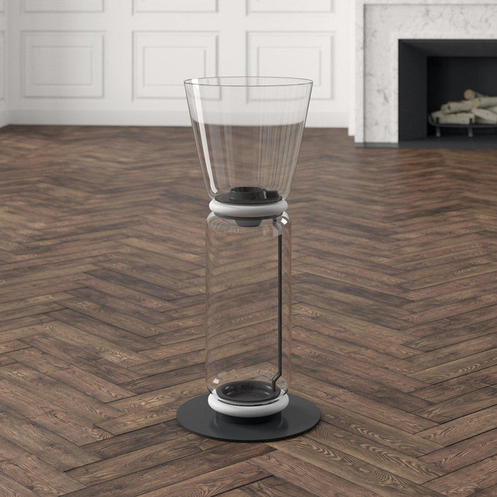 Bamboo Glass Floor Lamp - Simprolos