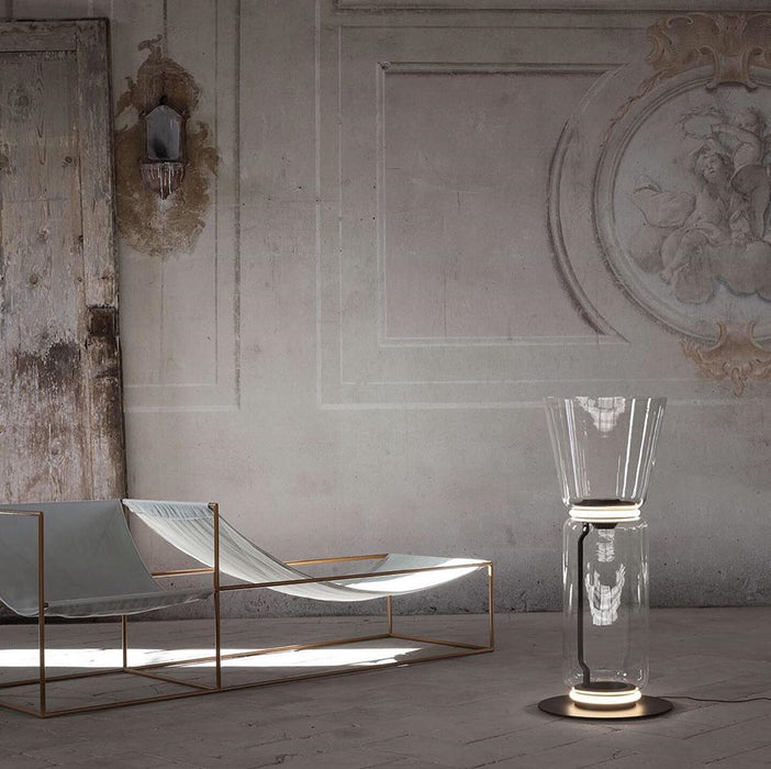 Bamboo Glass Floor Lamp - Simprolos