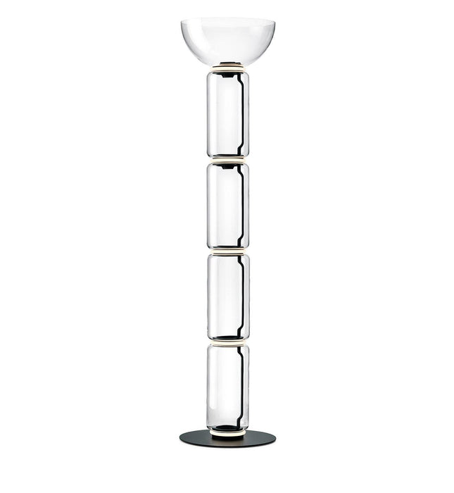 Bamboo Glass Floor Lamp - Simprolos