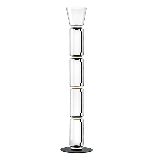 Bamboo Glass Floor Lamp - Simprolos