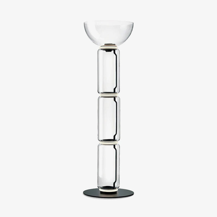 Bamboo Glass Floor Lamp - Simprolos