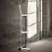 Bamboo Glass Floor Lamp - Simprolos