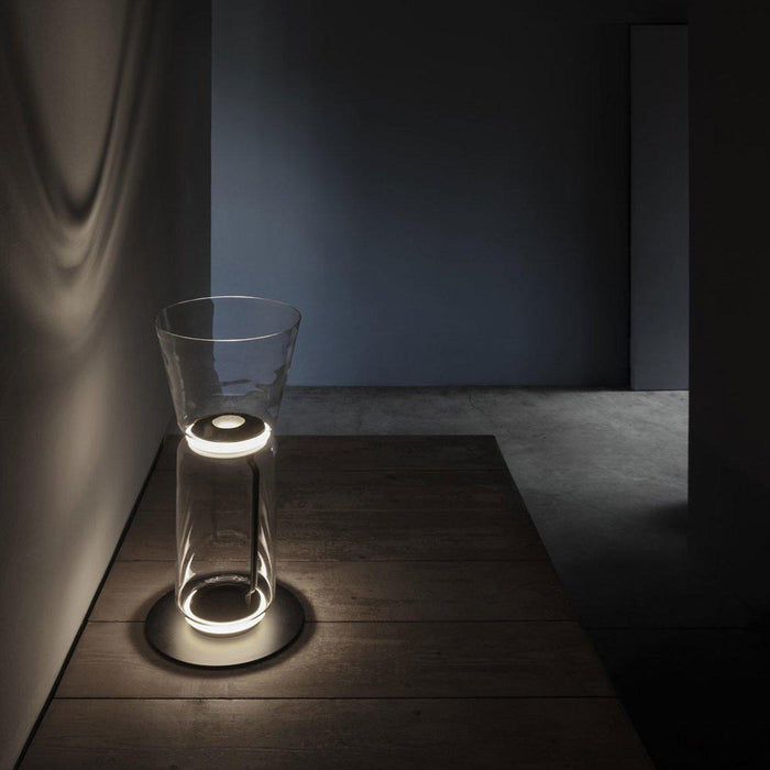 Bamboo Glass Floor Lamp - Simprolos
