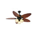 Banana Wood Leaves Ceiling Fan Light - Simprolos