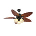Banana Wood Leaves Ceiling Fan Light - Simprolos
