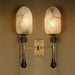 Alabaster Obelisk Double Alabaster Sconce Vakkerlight