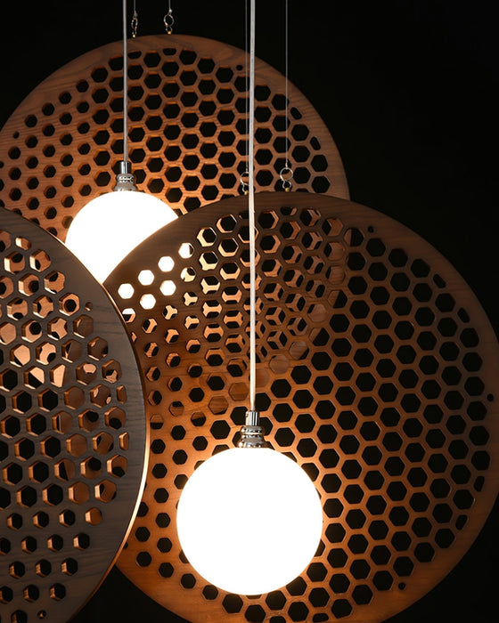 Bee Plate Chandelier - Simprolos