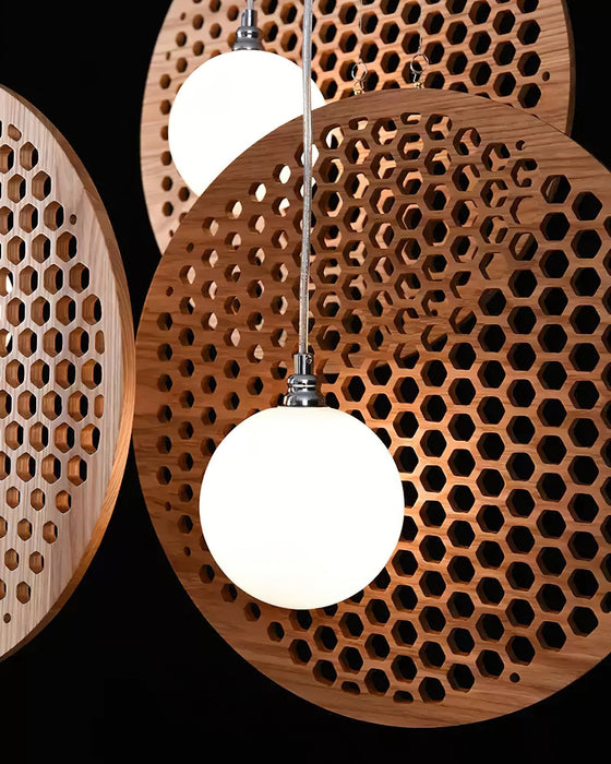 Bee Plate Chandelier - Simprolos