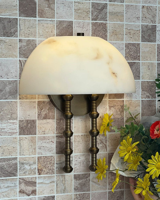 Bellini Alabaster Sconce - Simprolos