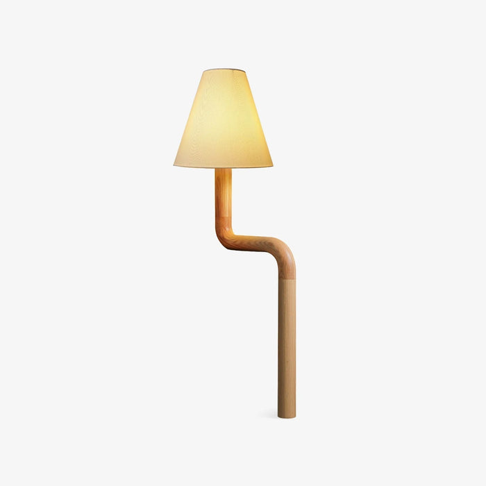 Bend Wood Table Lamp - Simprolos