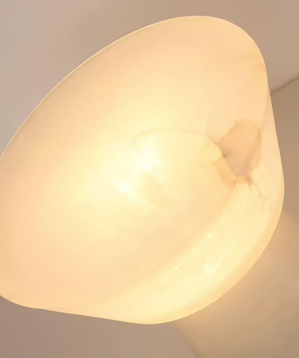 Beta Marble Alabaster Table Lamp - Simprolos