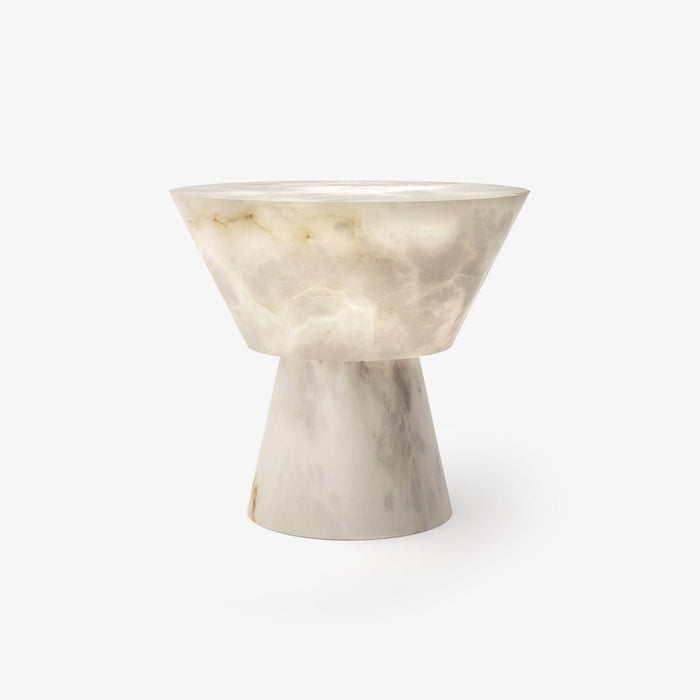 Beta Marble Alabaster Table Lamp - Simprolos