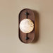 Bezel Alabaster Plug - in Wall Lamp - Simprolos