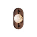 Bezel Alabaster Plug - in Wall Lamp - Simprolos