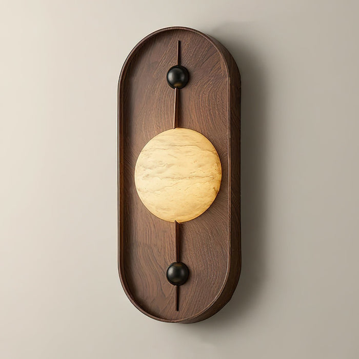 Bezel Alabaster Wall Lamp - Simprolos